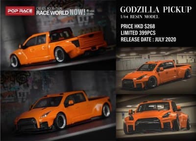 Godzilla Pick Up Truck