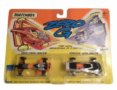 Anti Grav Racer and Torque Spin Racer