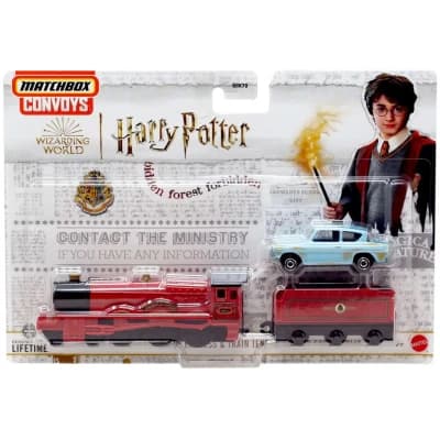Harry Potter Hogwarts express & Train Tender (Ford Anglia)