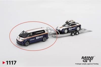 Volkswagen ID. Buzz #718  Porsche Centrum Gelderland w/ Trailer