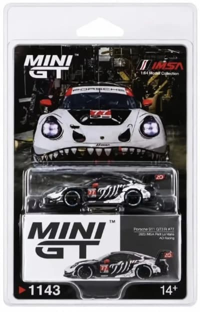 Porsche 911 GT3 R #77 AO Racing 2025 IMSA Petit Le Mans