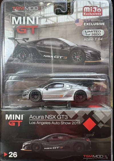 Acura NSX GT3 Los Angeles Auto Show 2017