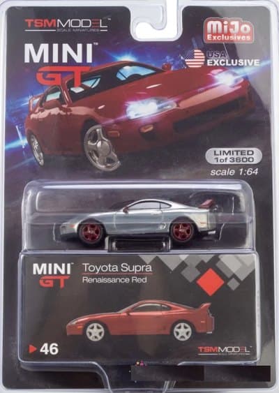 Toyota Supra (JZA80) Renaissance Red