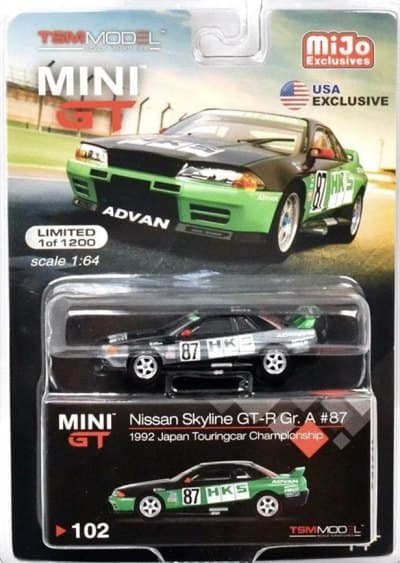 Nissan GT-R R32 Gr. A #87 HKS 1992 Group A.