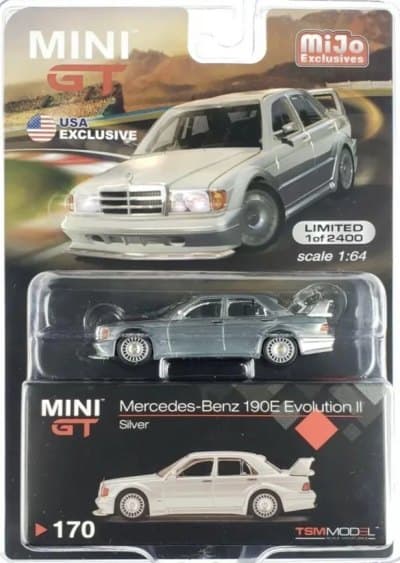 Mercedes-Benz 190E 2.5-16 Evolution II DTM Silver