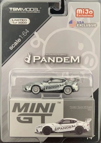 Pandem Toyota GR Supra V1.0 Silver