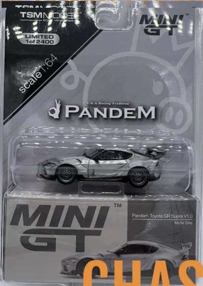 Pandem Toyota GR Supra V1.0 Matte Grey