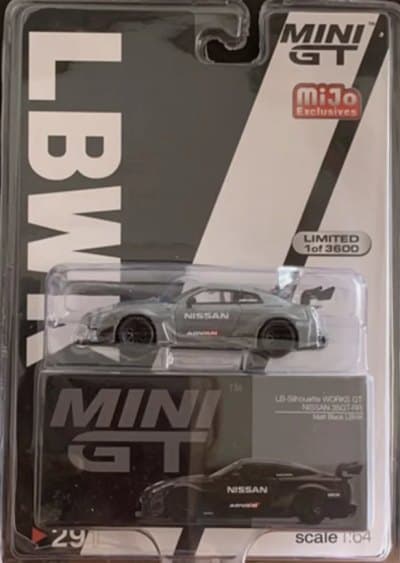 LB-Silhouette WORKS GT NISSAN 35GT-RR Ver.2 Matt Black LBWK