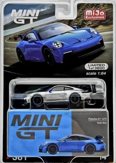 Porsche 911 (992) GT3 Shark Blue