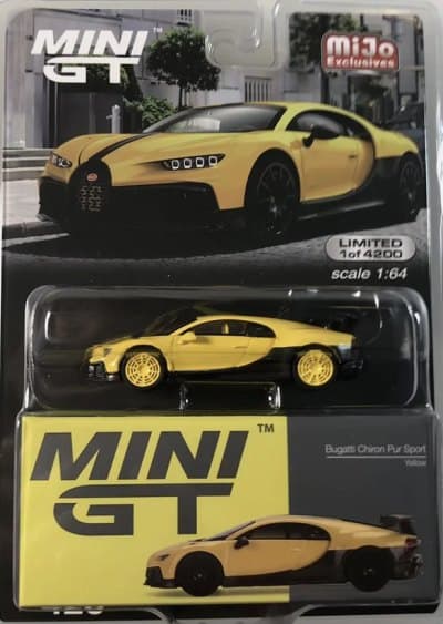 Bugatti Chiron Pur Sport Yellow
