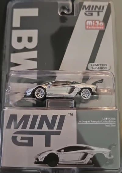 LB★Works Lamborghini Aventador Limited Edition Matt Silver