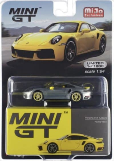 Porsche 911 Turbo S Racing Yellow