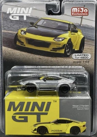 Nissan Z Pandem Ikazuchi Yellow