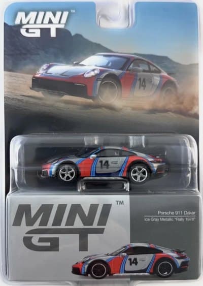 Porsche 911 Dakar Ice Grey Metallic "Rally 1978"