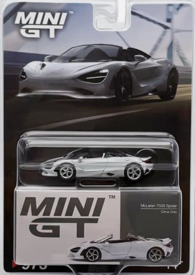 McLaren 750S Spider Cirrus Grey