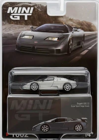Bugatti EB110 Super Sport Grigio Scuro
