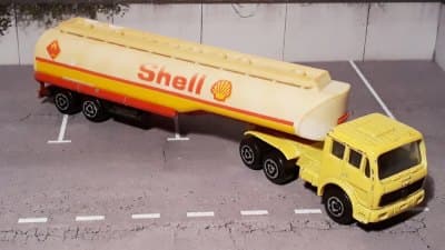 Mercedes Semi Tank Truck