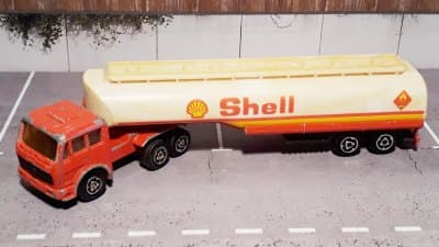 Mercedes Semi Tank Truck