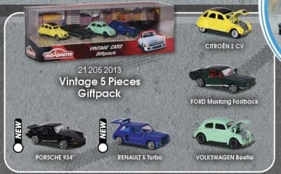 Vintage 5 Pieces Giftpack