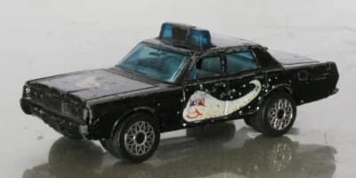 Halley's Comet Car Mercury police car