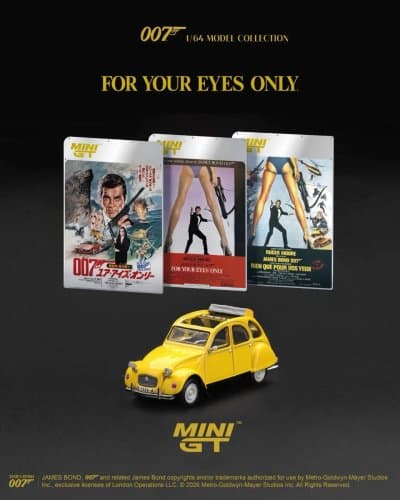 Citroën 2CV "For your eyes only"