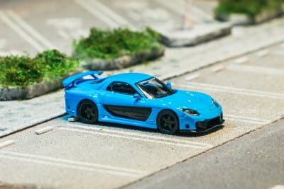 Mazda RX-7 VeilSide Fortune7 Blue