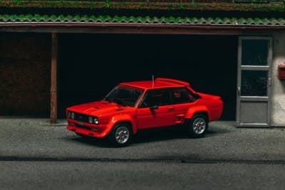 FIAT 131 ABARTH Rally Stradale Red