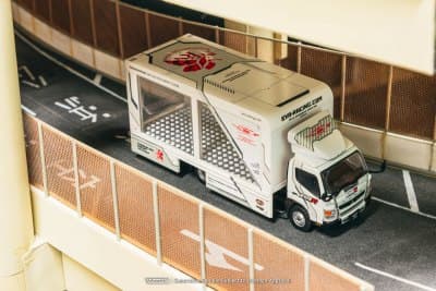 Mitsubishi Fuso Canter Mobile Display Truck EVA Racing