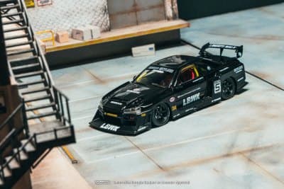 Liberty Walk LB-ER34 Super Silhouette SKYLINE Black