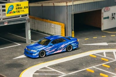 VERTEX Toyota Mark II JZX100 Blue Metallic