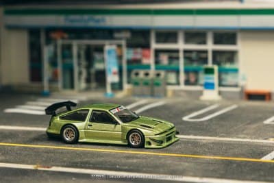 Toyota Sprinter Trueno AE86 Widebody Green