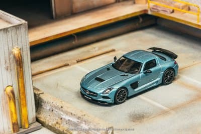 Mercedes-Benz SLS AMG Coupé Black Series Matte Blue