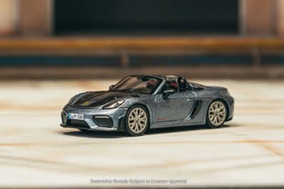 Porsche 718 Spyder RS Vanadium Grey Metallic