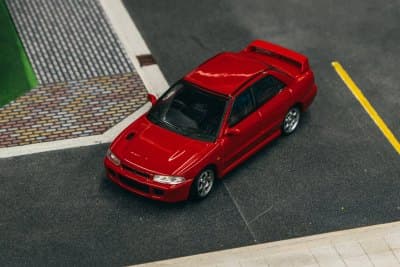 Mitsubishi Lancer GSR Evolution Red