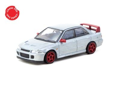 Mitsubishi Lancer GSR Evolution II Red with Tarmac Cards