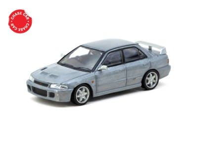 Mitsubishi Lancer GSR Evolution Silver Special Edition with Tarmac Cards