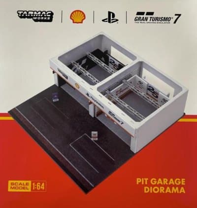 Pit Garage Diorama