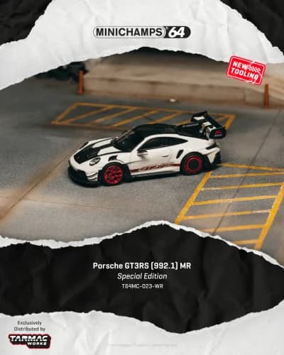Porsche GT3RS (992.1) Special Edition White
