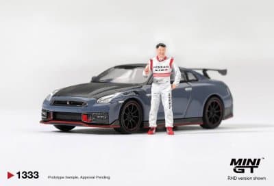 Nissan GT-R Nismo 2024 Tsukuba Production Car Lap Record W / Matsuda Figure Tsugio Matsuda Collection