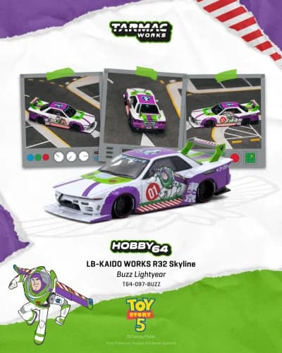 LB-KAIDO WORKS R32 Nissan Skyline Buzz Lightyear