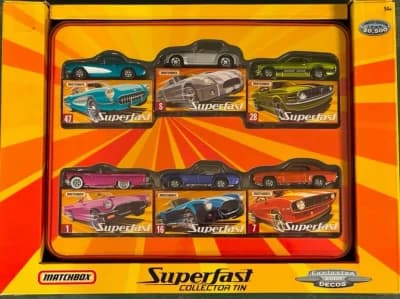Superfast Collector Tin Set