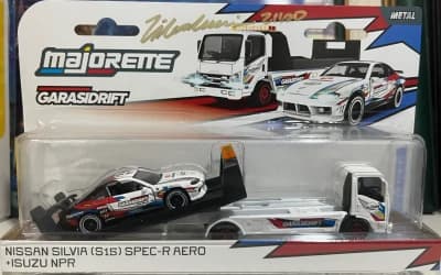 Nissan Silvia (S15) Spec-R Aero & Isuzu NPR