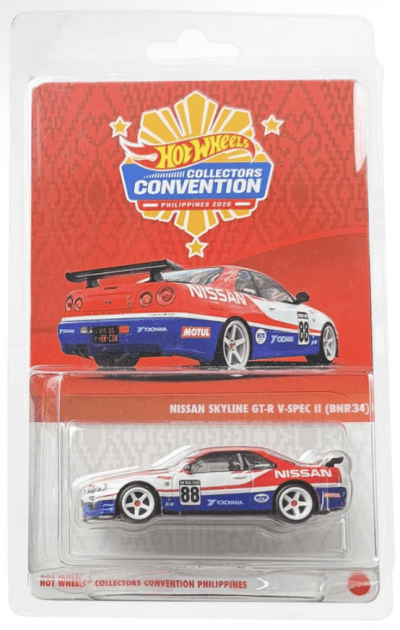 Nissan Skyline GT-R V-Spec II (BNR34) (Left-facing)