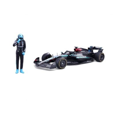 F1 MERCEDES-AMG W15 E PERFORMANCE 2024 #63 1:24 WITH DRIVER RUSSELL