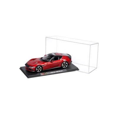 Ferrari 12 Cilindri 1:24 Imola Red with display case - WEB EXCLUSIVE