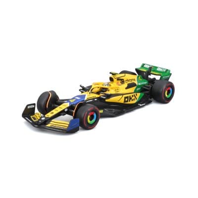 McLaren F1 MCL38 Lando Norris #4 GP Monaco 2024 Senna 30th Anniversary Livery