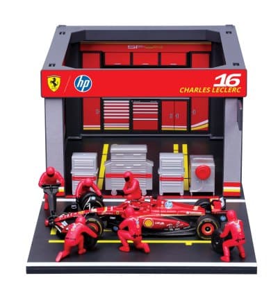 Pit Stop Ferrari with SF-24 #16 Charles Leclerc
