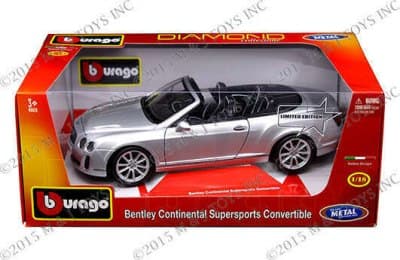 Bentley Continental Super Sport Convertible Silver – Diamond