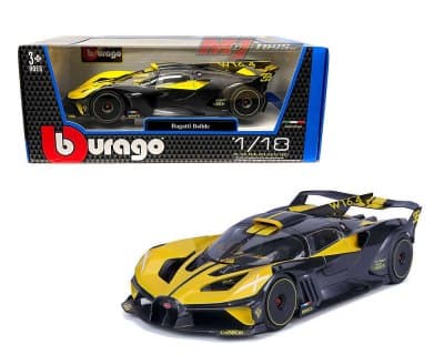 Bugatti Bolide (Grey/Yellow) – Plus Series