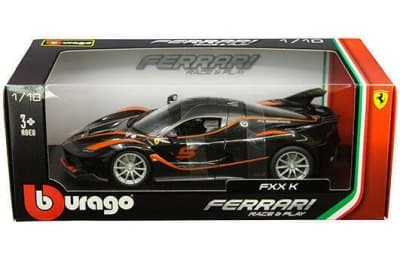 Ferrari Race & Play – FXX K #5 Fu Songyang – Black with grey top and red stripes
